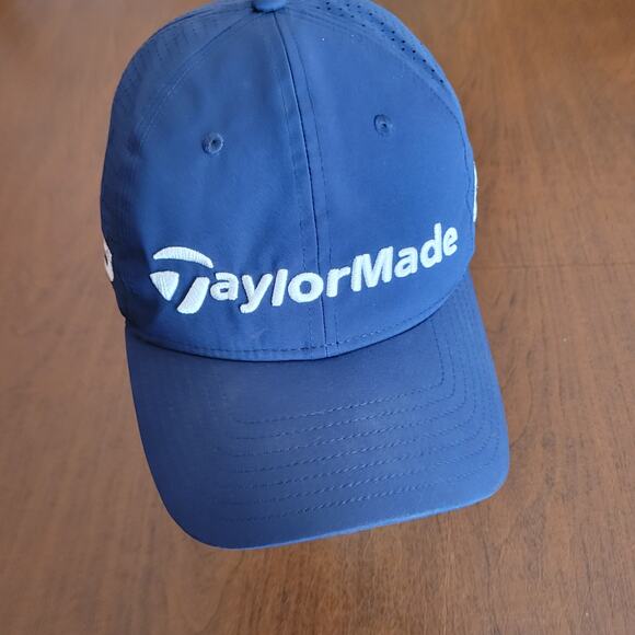 TAYLOR MADE TaylorMade Dark blue TP5 SIM2 Baseball Golf Hat one size - Picture 1 of 9